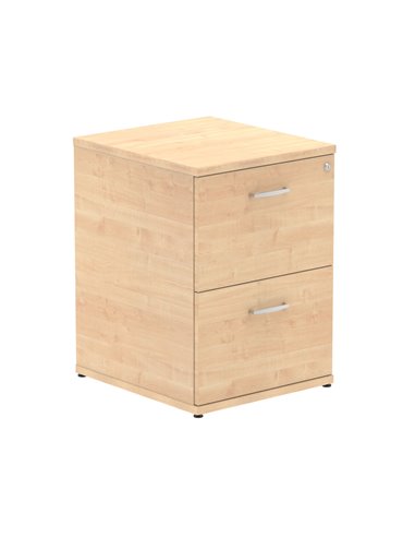 Dynamic Impulse 2 Drawer Filing Cabinet Maple I000252
