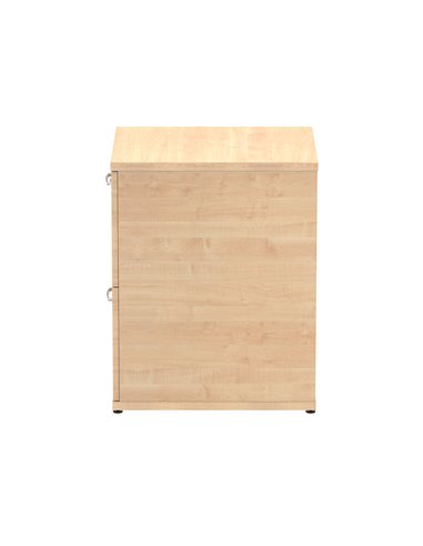 Dynamic Impulse 2 Drawer Filing Cabinet Maple I000252