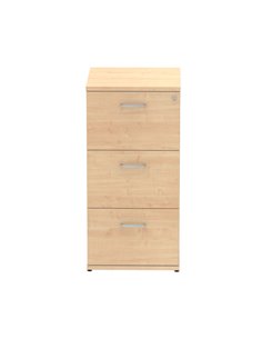 Dynamic Impulse 3 Drawer Filing Cabinet Maple I000253 2