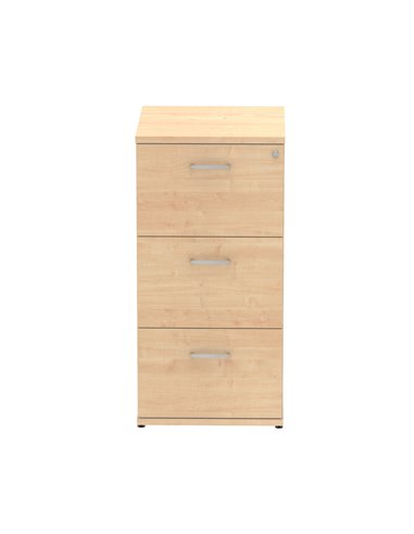 Dynamic Impulse 3 Drawer Filing Cabinet Maple I000253