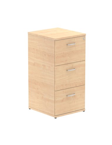 Dynamic Impulse 3 Drawer Filing Cabinet Maple I000253