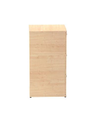 Dynamic Impulse 3 Drawer Filing Cabinet Maple I000253
