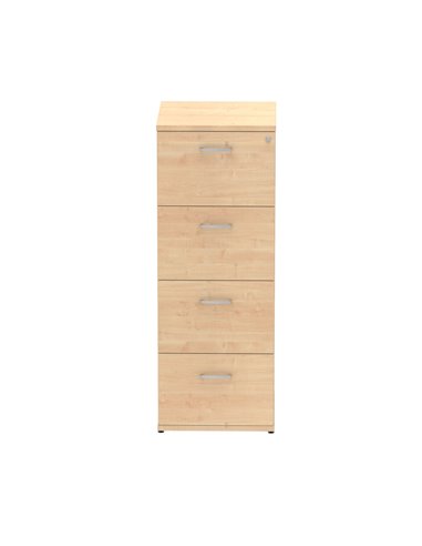 Dynamic Impulse 4 Drawer Filing Cabinet Maple I000254