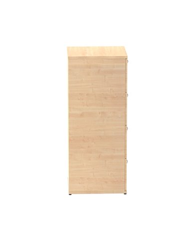 Dynamic Impulse 4 Drawer Filing Cabinet Maple I000254