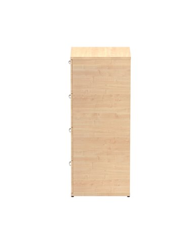 Dynamic Impulse 4 Drawer Filing Cabinet Maple I000254