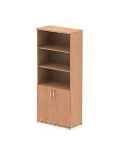 Dynamic Impulse 2000mm Open Shelves Cupboard Oak I000755