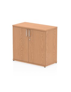 Dynamic Impulse 600mm Deep Desk High Cupboard Oak I000770