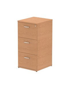Dynamic Impulse 3 Drawer Filing Cabinet Oak I000781