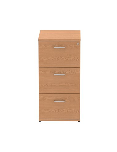 Dynamic Impulse 3 Drawer Filing Cabinet Oak I000781