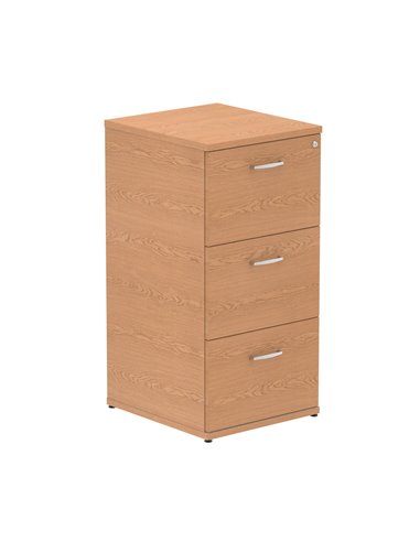 Dynamic Impulse 3 Drawer Filing Cabinet Oak I000781