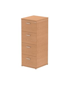 Dynamic Impulse 4 Drawer Filing Cabinet Oak I000782
