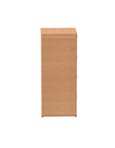 Dynamic Impulse 4 Drawer Filing Cabinet Oak I000782