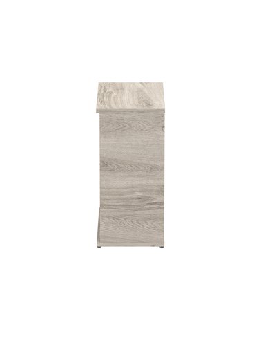 Dynamic Impulse 800mm Bookcase Grey Oak I003227