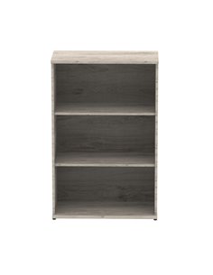 Dynamic Impulse 1200mm Bookcase Grey Oak I003228 2