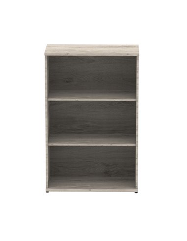 Dynamic Impulse 1200mm Bookcase Grey Oak I003228