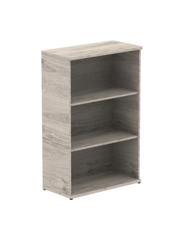 Dynamic Impulse 1200mm Bookcase Grey Oak I003228