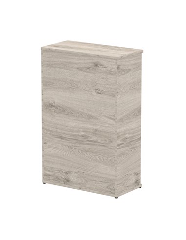 Dynamic Impulse 1200mm Bookcase Grey Oak I003228