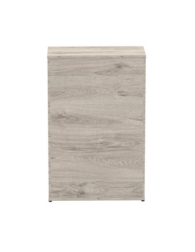 Dynamic Impulse 1200mm Bookcase Grey Oak I003228