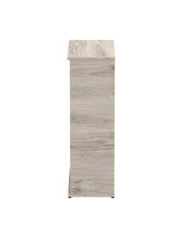 Dynamic Impulse 1200mm Bookcase Grey Oak I003228