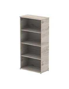 Dynamic Impulse 1600mm Bookcase Grey Oak I003229