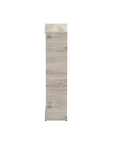 Dynamic Impulse 1600mm Bookcase Grey Oak I003229