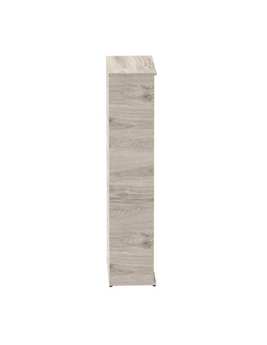 Dynamic Impulse 2000mm Bookcase Grey Oak I003230