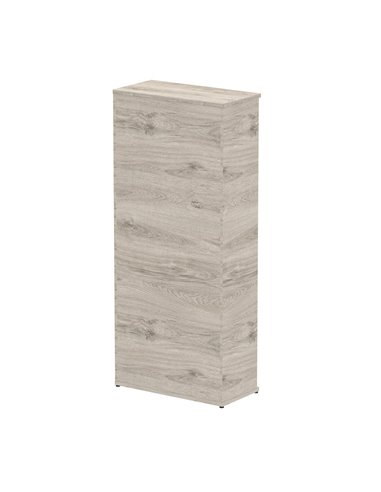 Dynamic Impulse 2000mm Bookcase Grey Oak I003230