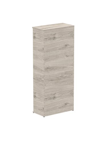 Dynamic Impulse 2000mm Bookcase Grey Oak I003230