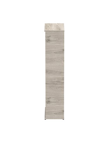 Dynamic Impulse 2000mm Bookcase Grey Oak I003230