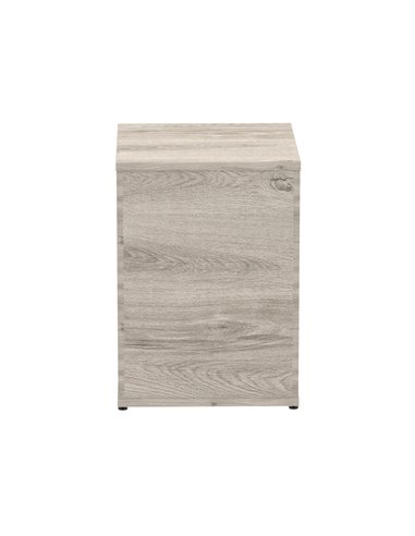 Dynamic Impulse 2 Drawer Filing Cabinet Grey Oak I003241