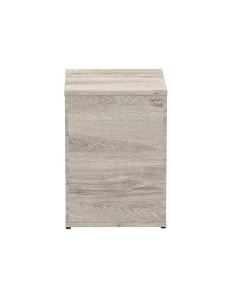 Dynamic Impulse 2 Drawer Filing Cabinet Grey Oak I003241 - pic 80008 | FastDaddyshop