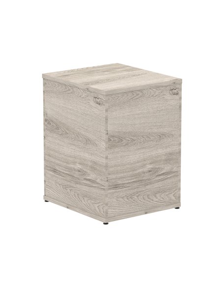 Dynamic Impulse 2 Drawer Filing Cabinet Grey Oak I003241 - pic 80009 | FastDaddyshop