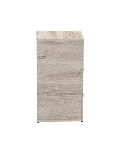 Dynamic Impulse 3 Drawer Filing Cabinet Grey Oak I003242