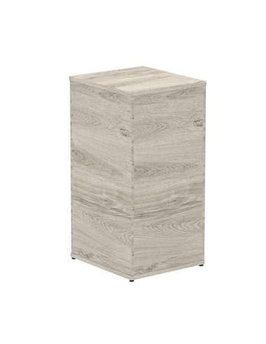 Dynamic Impulse 3 Drawer Filing Cabinet Grey Oak I003242