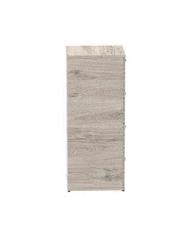 Dynamic Impulse 4 Drawer Filing Cabinet Grey Oak I003243