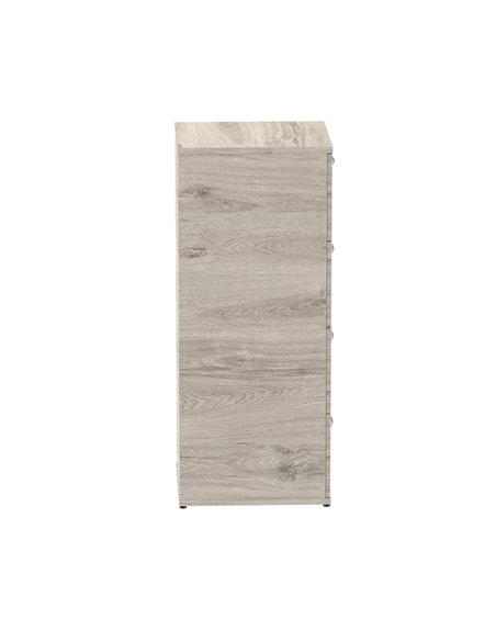Dynamic Impulse 4 Drawer Filing Cabinet Grey Oak I003243 - pic 80022 | FastDaddyshop