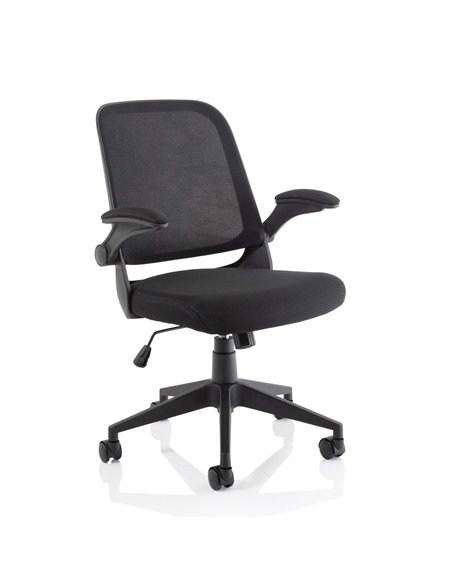 Dynamic Crew Task Operator Mesh Office Chair With Folding Arms OP000318 - pic 80386 | FastDaddyshop