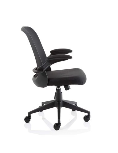 Dynamic Crew Task Operator Mesh Office Chair With Folding Arms OP000318