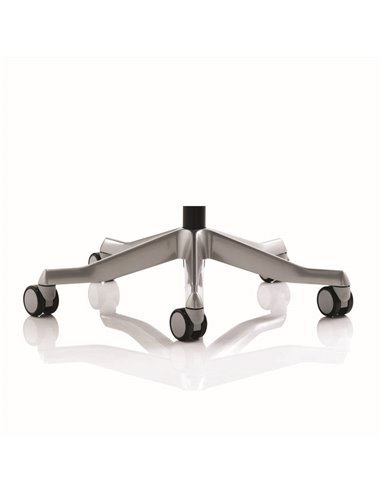 Dynamic Zure Executive Office Chair White Shell Elastomer Gel Grey With Arms EX000112