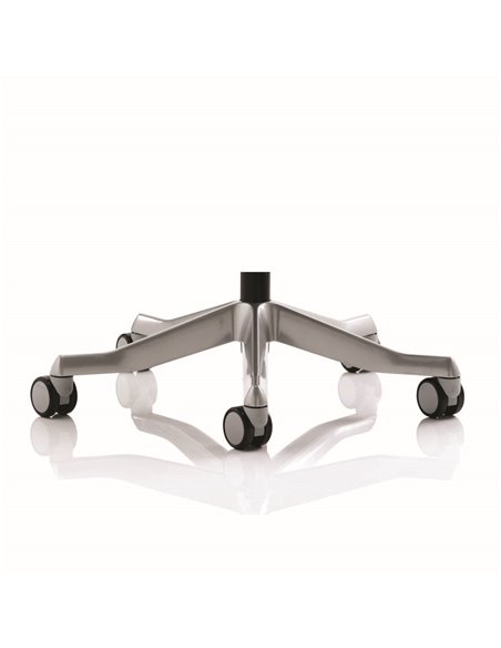 Dynamic Zure Executive Office Chair White Shell Elastomer Gel Grey With Arms EX000112 - pic 80404 | FastDaddyshop
