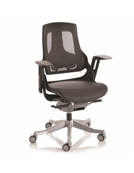 Dynamic Zure Executive Office Chair Black Shell Charcoal Mesh EX000220 - pic 80418 | FastDaddyshop