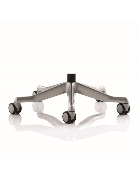 Dynamic Zure Executive Office Chair White Shell Elastomer Gel Grey With Arms And Headrest KC0164 - pic 80439 | FastDaddyshop