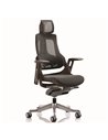 Dynamic Zure Executive Office Chair Black Shell Charcoal Mesh And Headrest KCUP1281