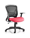 Dynamic Zeus Task Operator Office Chair Bespoke Colour Seat Bergamot Cherry KCUP0705