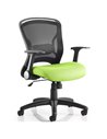 Dynamic Zeus Task Operator Office Chair Bespoke Colour Seat Myrrh Green KCUP0706