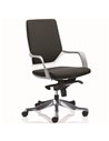 Dynamic Xenon Executive Office Chair Black Fabric Medium Back With Arms EX000094