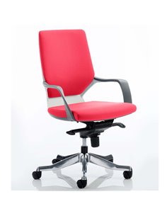 Dynamic Xenon Executive Office Chair Medium Back Bespoke Colour Bergamot Cherry KCUP0609