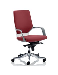 Dynamic Xenon Executive Office Chair Medium Back Bespoke Colour Ginseng Chilli KCUP0614