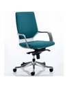 Dynamic Xenon Executive Office Chair Medium Back Bespoke Colour Maringa Teal KCUP0615