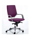 Dynamic Xenon Executive Office Chair Medium Back Bespoke Colour Tansy Purple KCUP0616